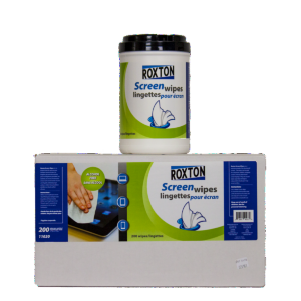 Roxton Screen Cleaning Wipes (6x200)