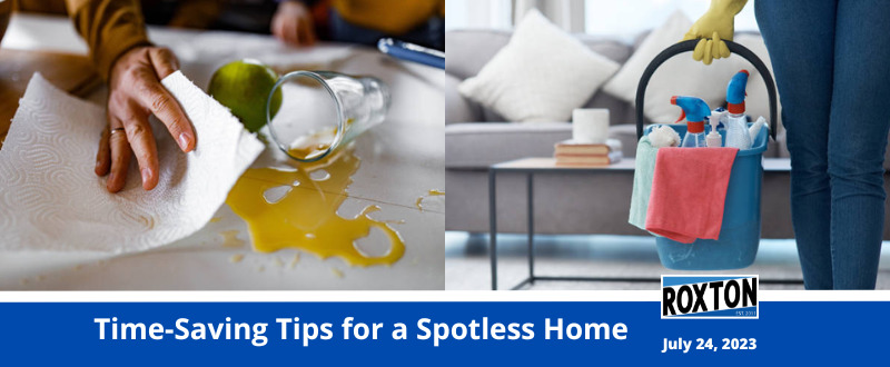Time-Saving Tips for a Spotless Home
