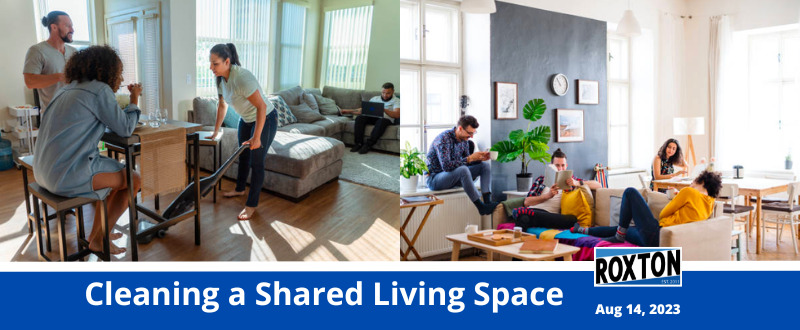 Cleaning a Shared Living Space